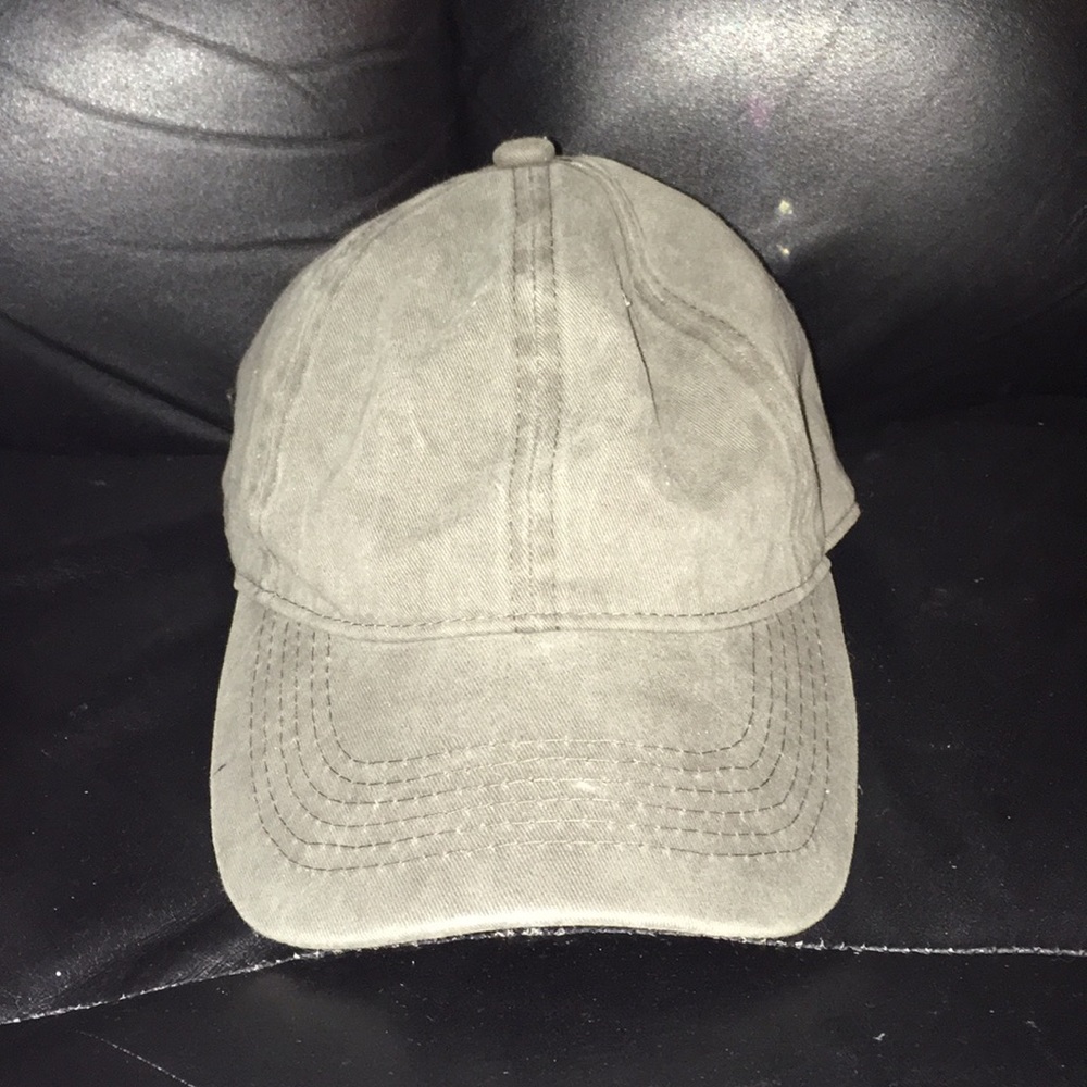 Olive dark green baseball hat